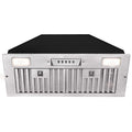 Stainless Steel Ducted Range Hood Insert 30 Inch 600 CFM with LED Lights J901965
