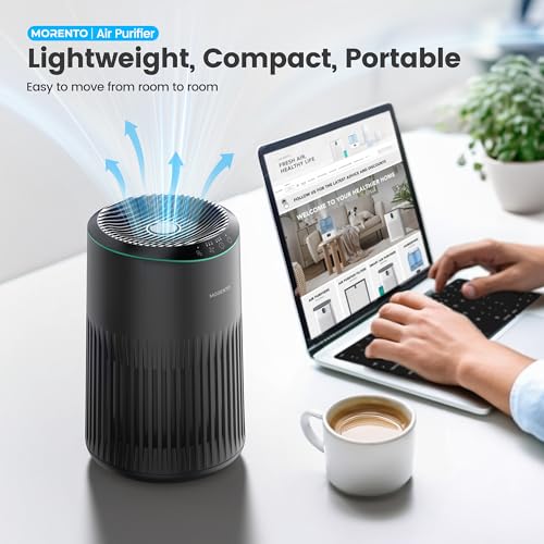 White Air Purifier with Fragrance Sponge and Sleep Mode C578635