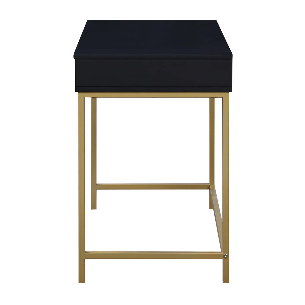 36" Contemporary Wood Writing Desk B1996