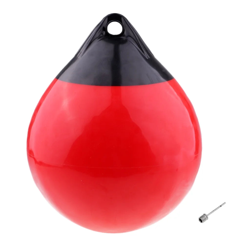 Red Inflatable Buoy Boat Guide Bumper Marker Buoy B44803