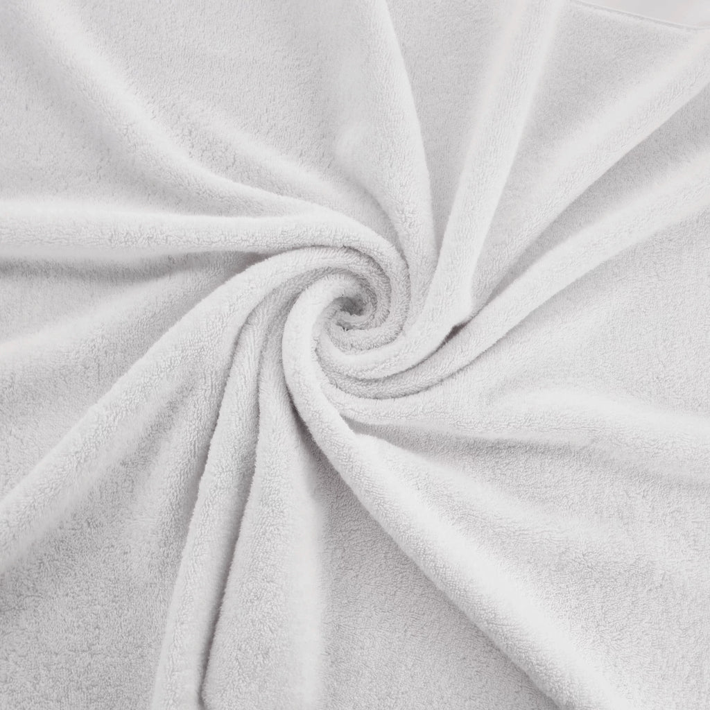 6 Piece 600 Gsm White Cotton Towel Set G705