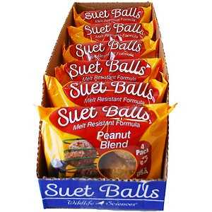 24 Pack Peanut Blend Suet Balls K2028