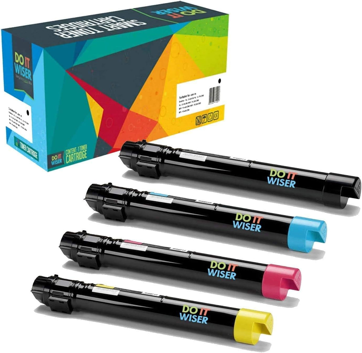 Compatible Toner Cartridge High Yield 4 Pack G198174