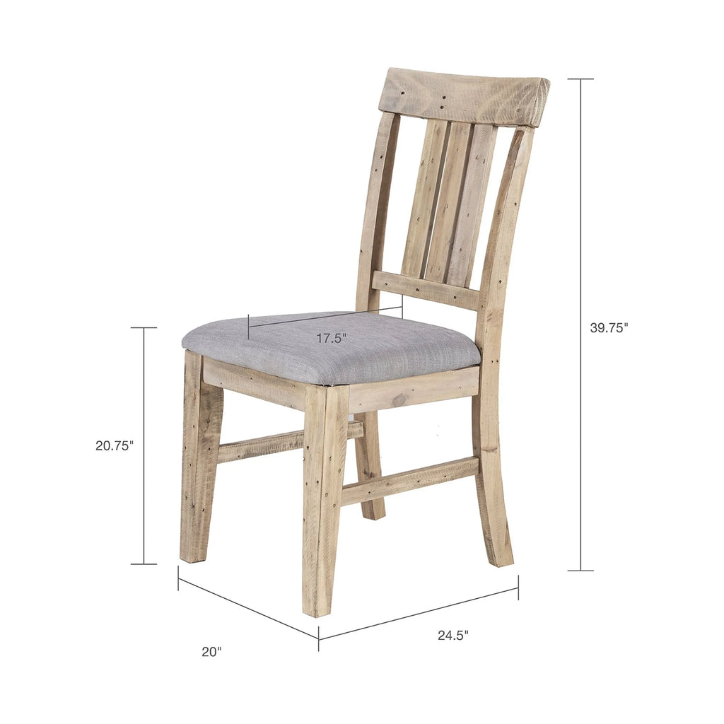 Set of 2 Natural Dining Side Chair N37643