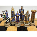 Medieval Times Crusades King Richard The Lionheart Knight Chess Men Set T866