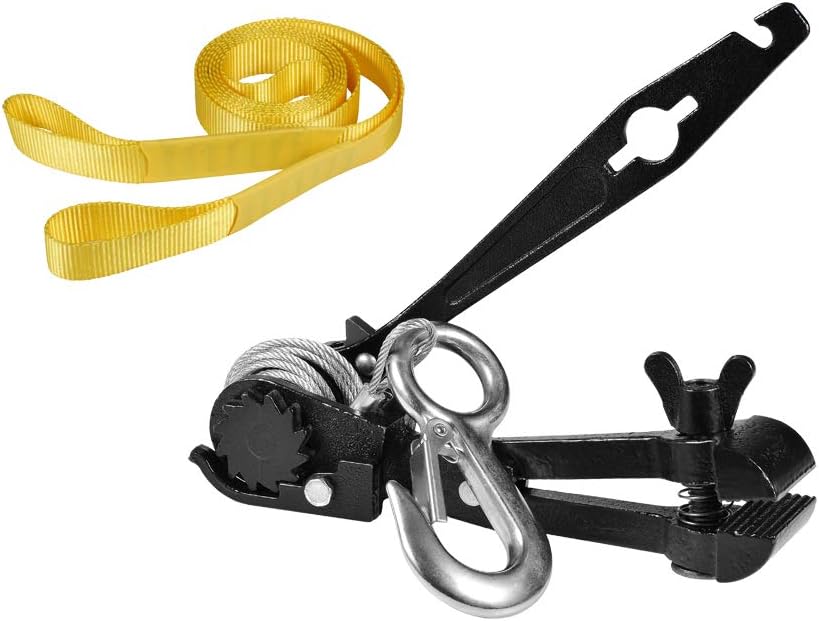 Zipline Tensioning Kit with Mini Ratchet, Cable Grip, Tree Sling, Pack of 2 L31765