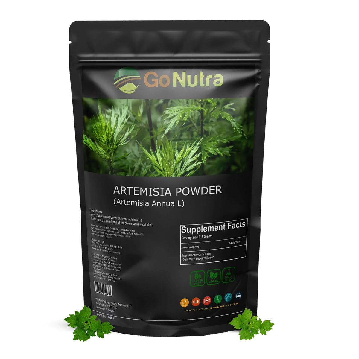 Pure Artemisia Annua Wormwood Powder 8 oz Herbal Supplement P959