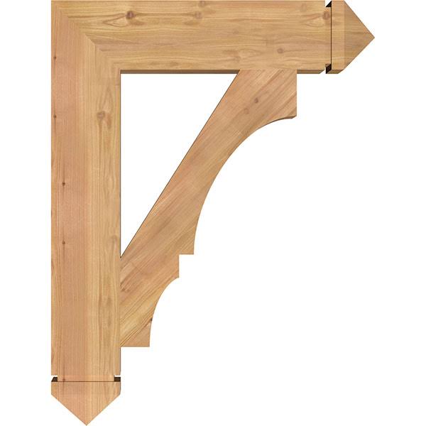 Western Red Cedar Smooth Bracket I46043