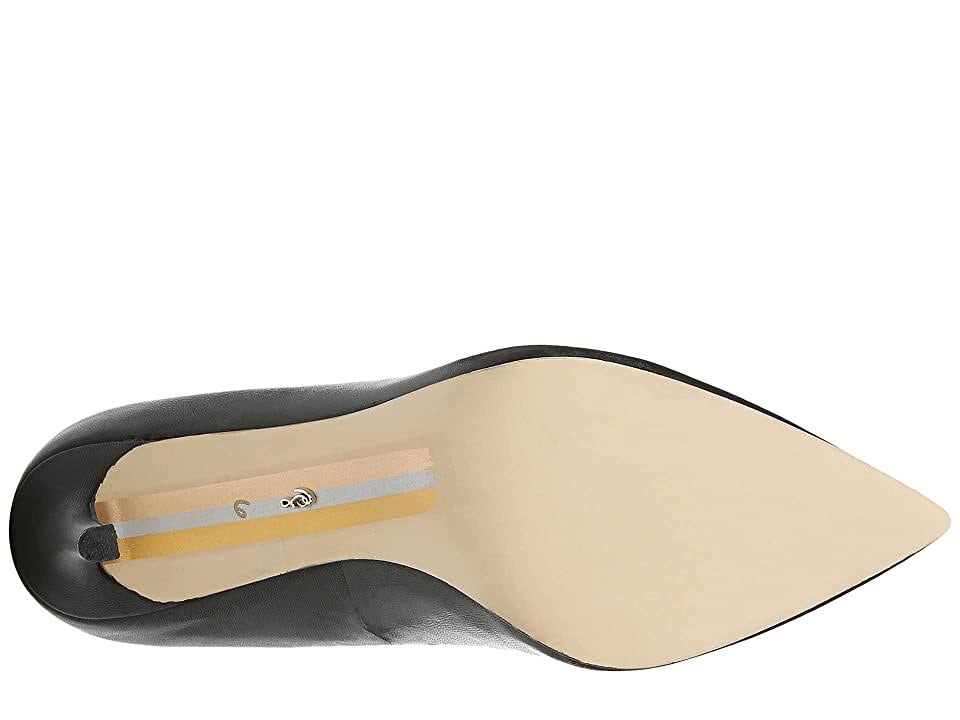 Black Leather Pumps L891